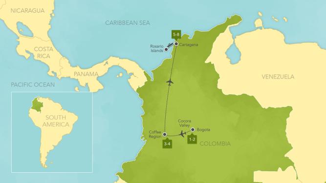 Colombia Tour Itinerary